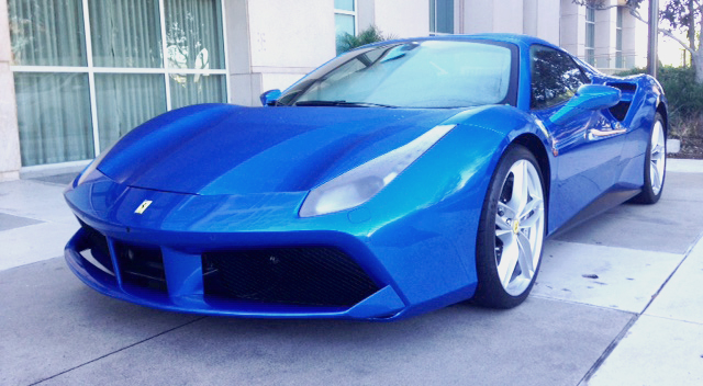 Blue Corsa is the new Ferrari Red, and L.A. is my town! Pt.1
